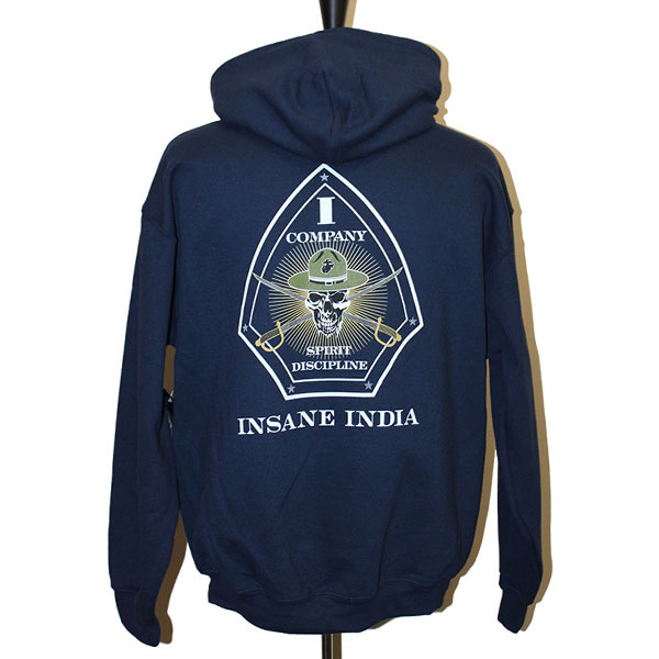 India Company Hooded Sweatshirt - Devil Dog Headquarters